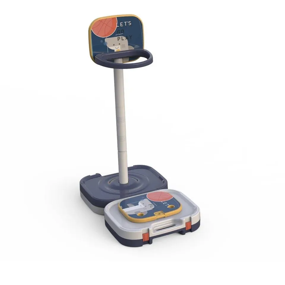 Säilytettävä lasten koripalloteline