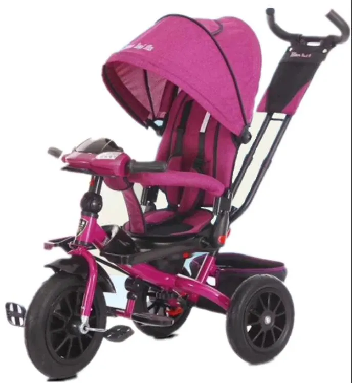 Lasten kolmipyörävaunu monitoimi