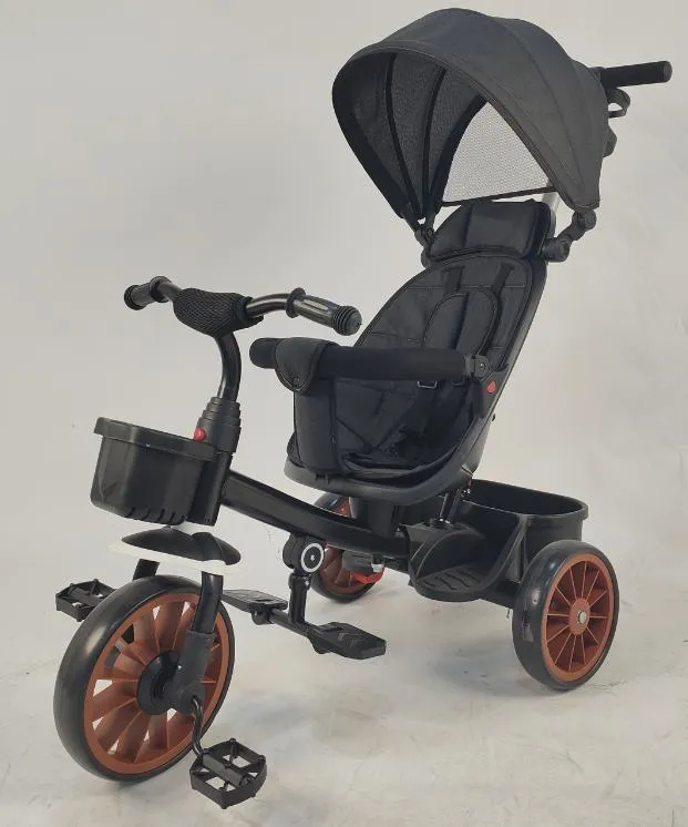 Lasten polkupyörä aurinkovarjolla