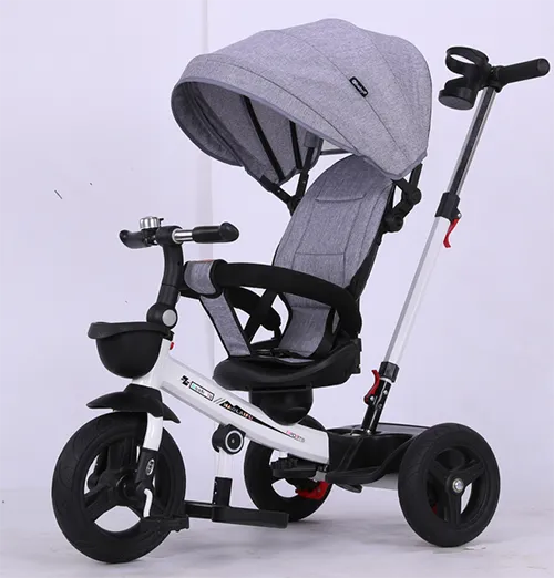 Lasten kolmipyörä koriin